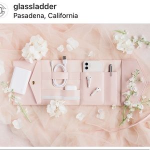 Vegan Leather Makeup Brush Organizer 💄 NIB